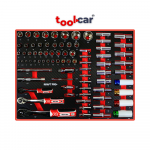 Ratschen Set Steckschlüssel Schaumeinlage Werkstattwagen Einlage