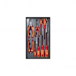 Metallo ToolCar | 10 volle Schubladen + 2 extra Staufächer mit Zwei großen Oberschränken – Bild 8