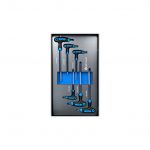 Metallo ToolCar | 10 volle Schubladen + 2 extra Staufächer mit Zwei großen Oberschränken – Bild 10