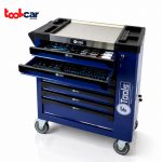 Toolcar F Tools Blue 8/8 Werkzeugwagen Werkstattwagen – Bild 2