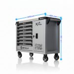 Toolcar Metall Garage 2026 Jumbo Werkstattwagen Werkzeugwagen 7/8 – Bild 3