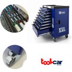 Toolcar F Tools Blue 8/8 Werkzeugwagen Werkstattwagen – Bild 4