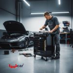 Roadster ToolCar Werkstattwagen | 7 volle Schubladen | Seitlicher Stauraum – Bild 2