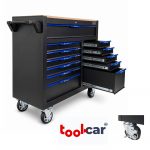 ToolCar Walter Stahl Werkstattwagen Werkzeugwagen WS 10/12 volle Schubladen – Bild 2