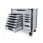 APEX Jumbo Pro 12 Silver Werkstattwagen Werkzeugwagen mit Werkzeuge – Bild 4
